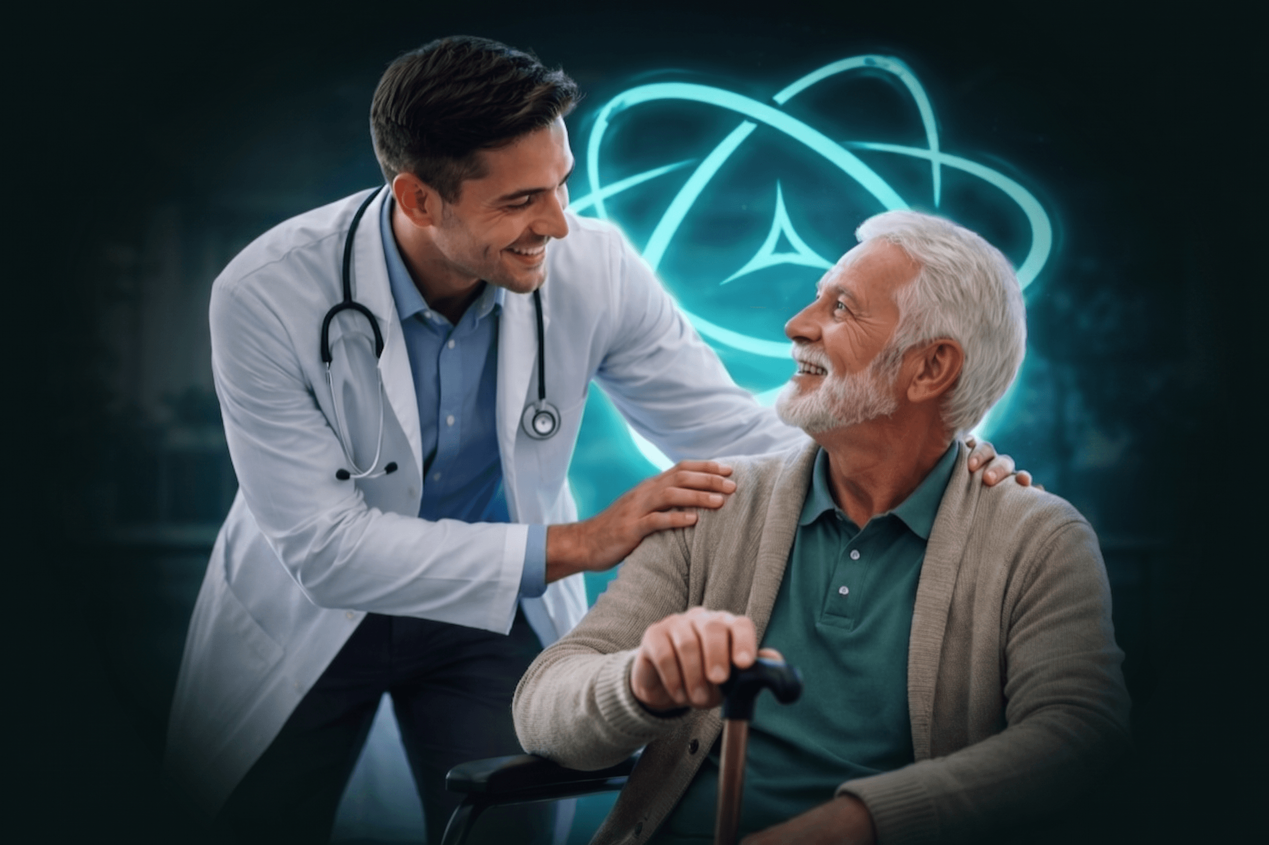 Illustration for home health care operations